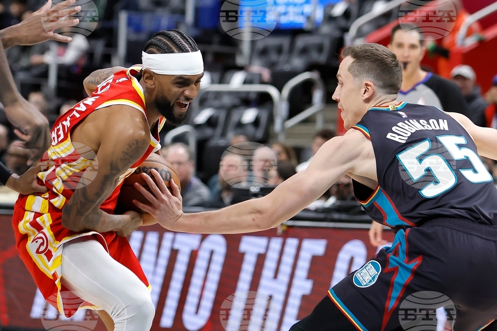 Hawks Pistons Basketball