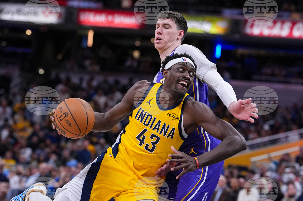 Lakers Pacers Basketball