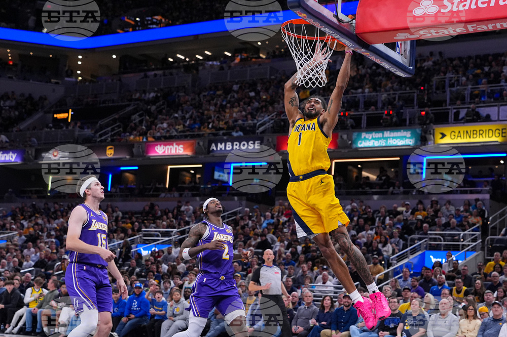 Lakers Pacers Basketball