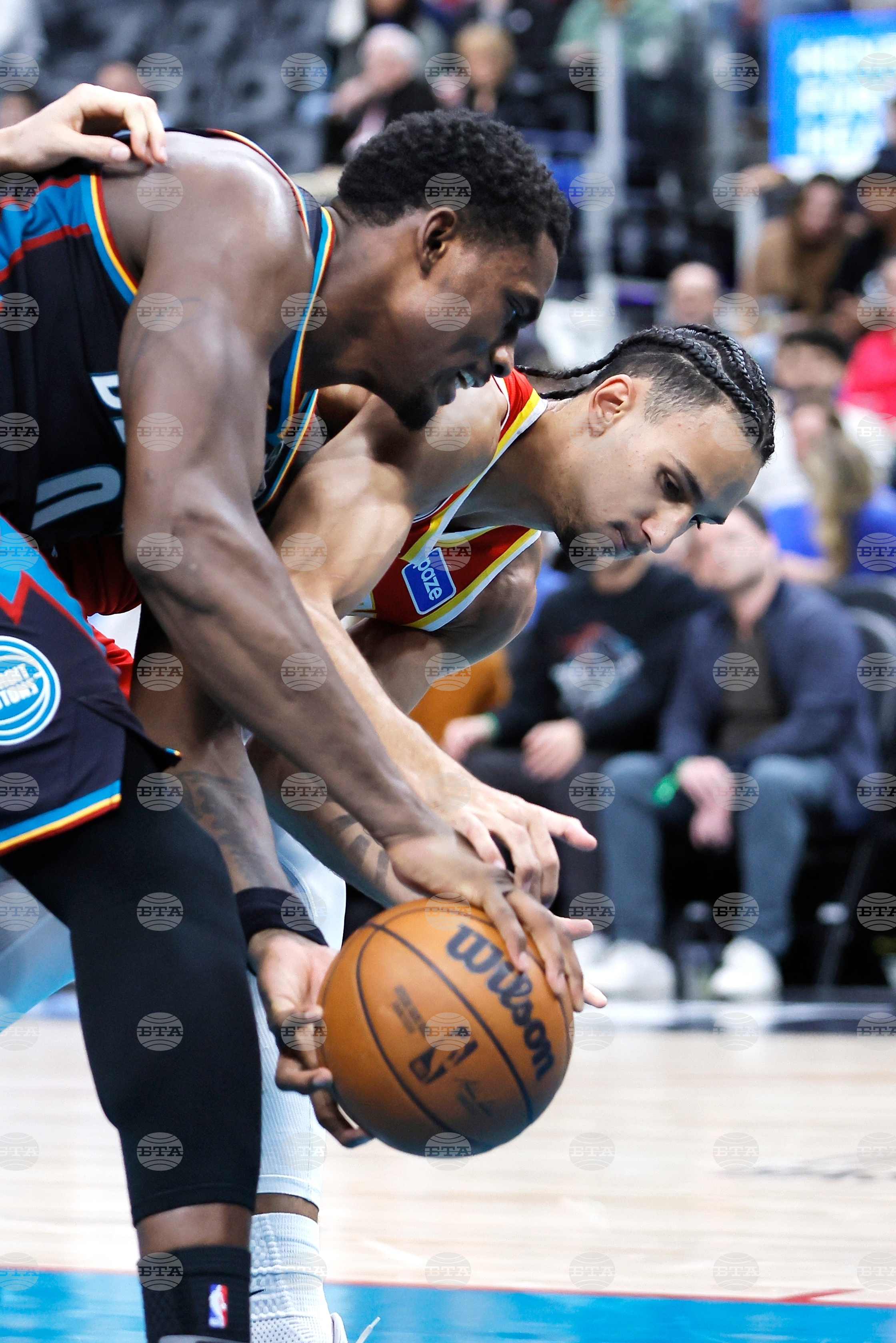 Hawks Pistons Basketball