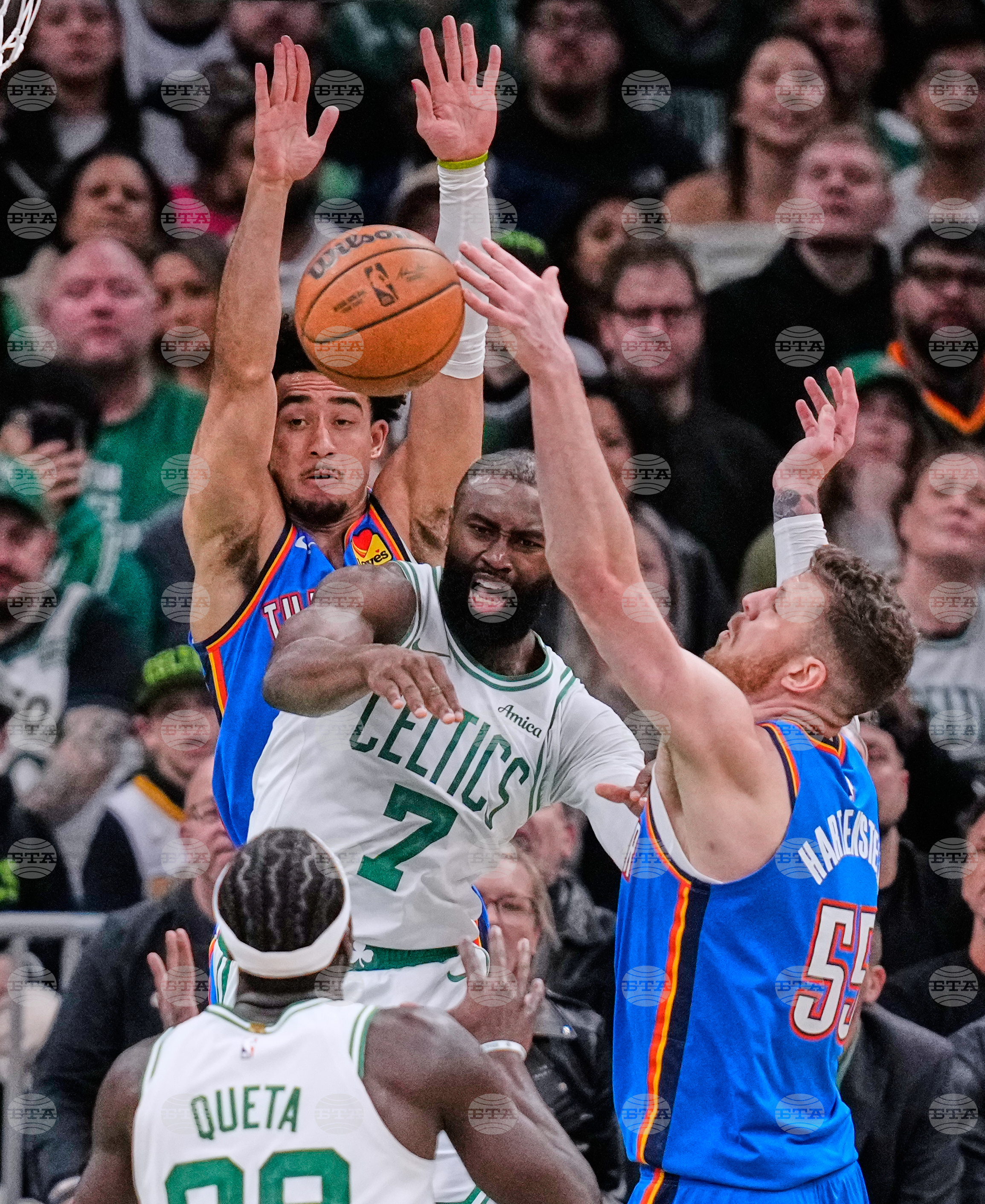 Thunder Celtics Basketball