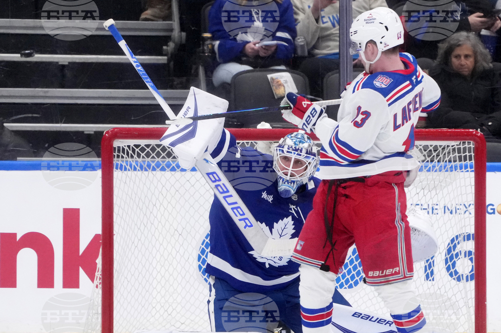 Ranger Maple Leafs Hockey