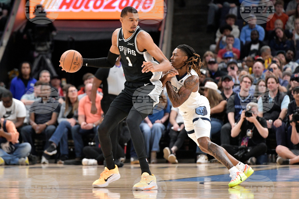 Spurs Grizzlies Basketball