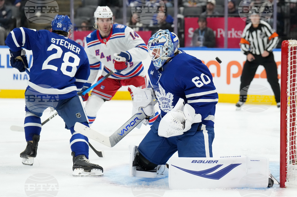 Ranger Maple Leafs Hockey