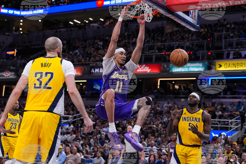 Lakers Pacers Basketball