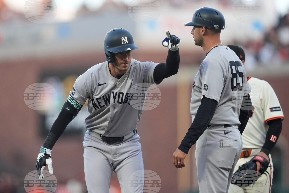 Yankees Giants Baseball