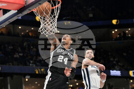 Spurs Grizzlies Basketball
