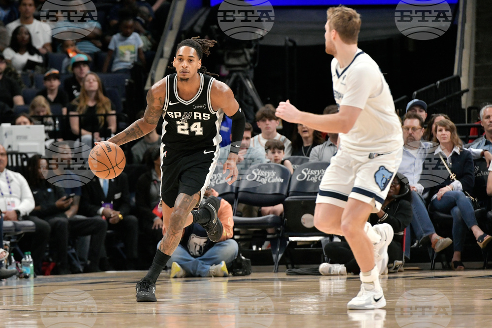 Spurs Grizzlies Basketball