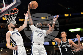Spurs Grizzlies Basketball
