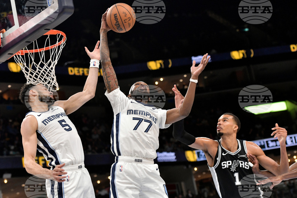 Spurs Grizzlies Basketball