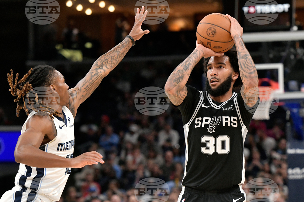 Spurs Grizzlies Basketball