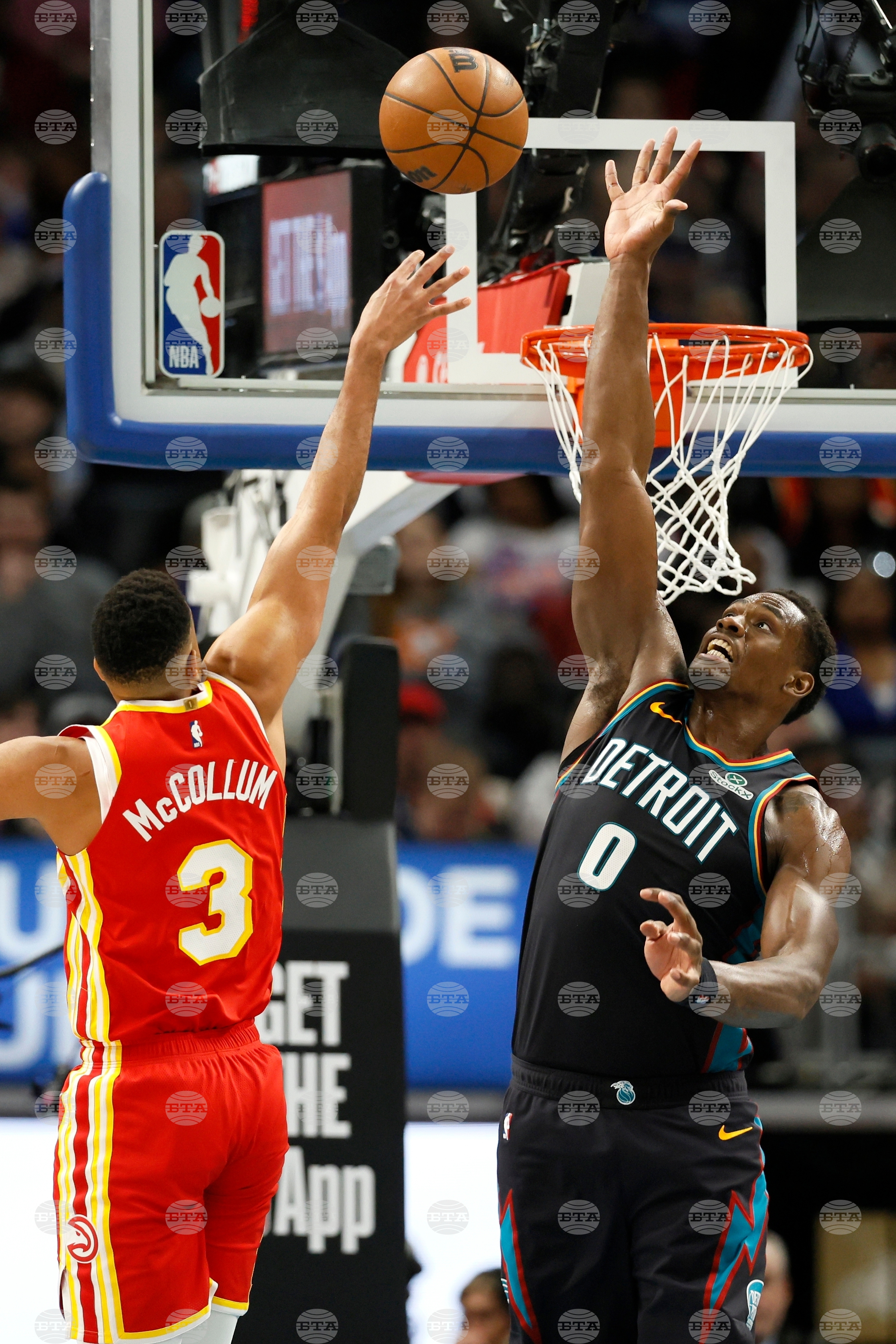 Hawks Pistons Basketball