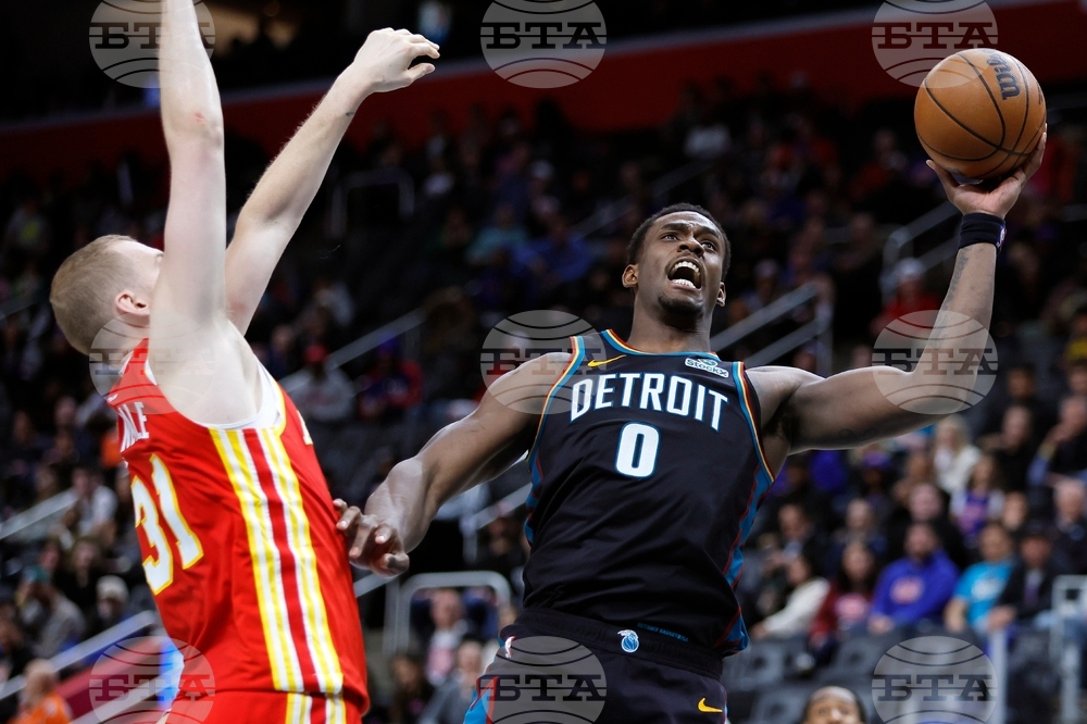 Hawks Pistons Basketball