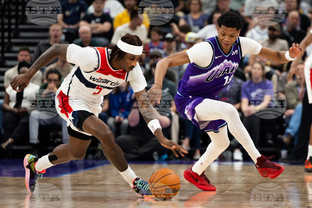 Wizards Jazz Basketball