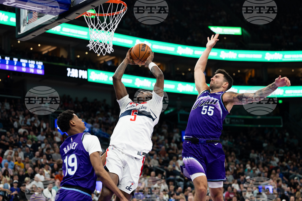 Wizards Jazz Basketball