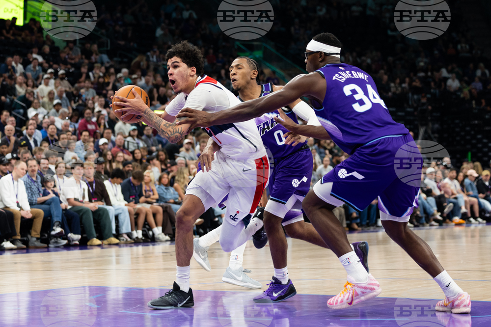 Wizards Jazz Basketball