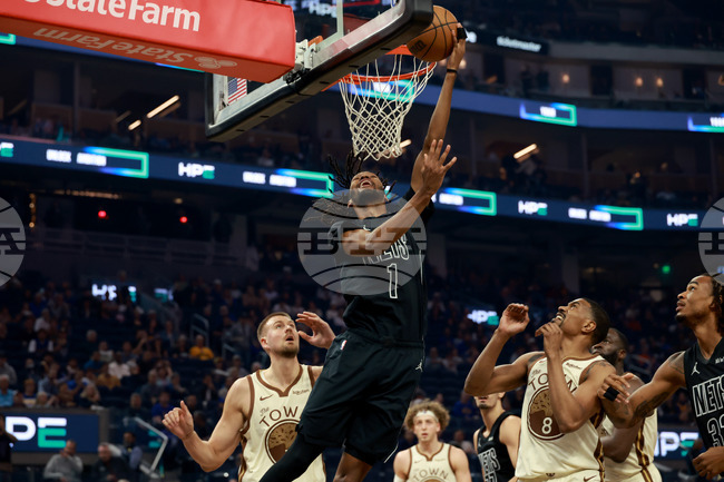 Nets Warriors Basketball