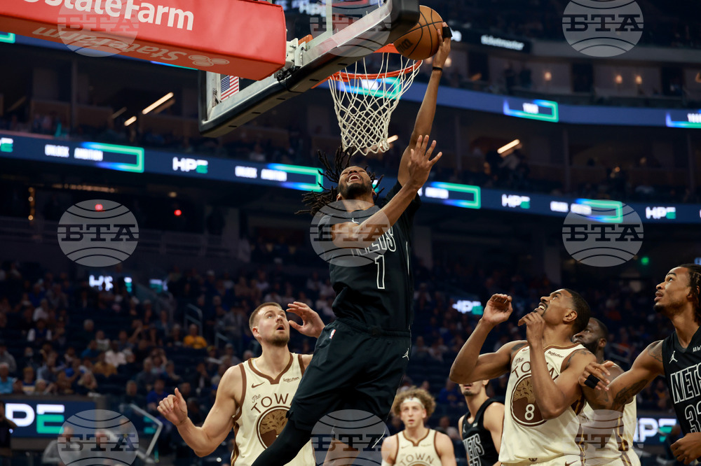 Nets Warriors Basketball