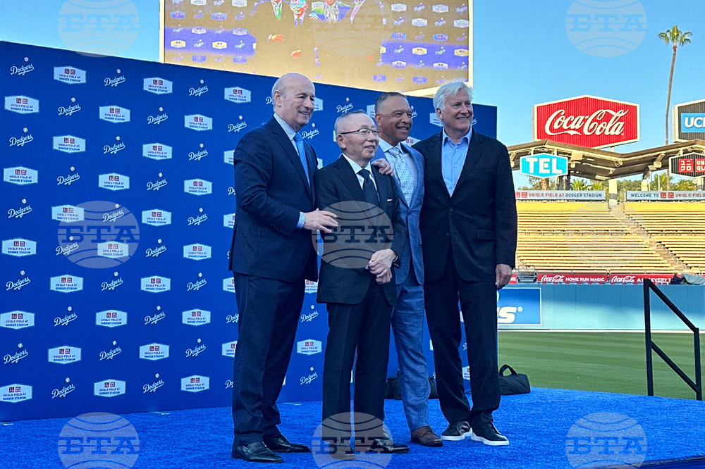 Dodger Stadium Field Sponsor Baseball