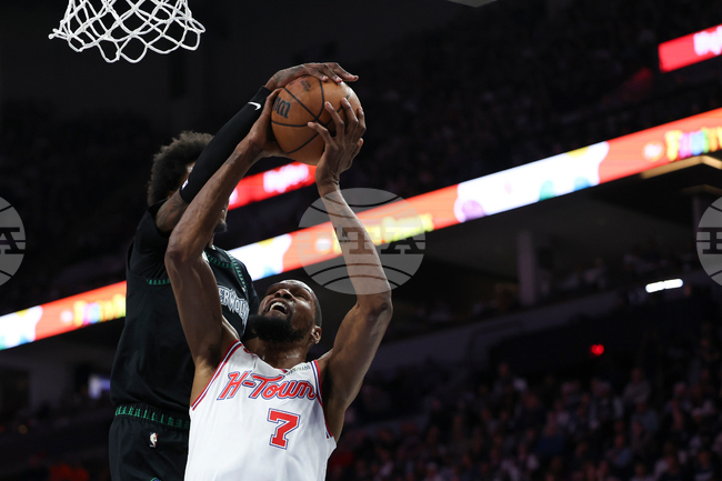 Rockets Timberwolves Basketball