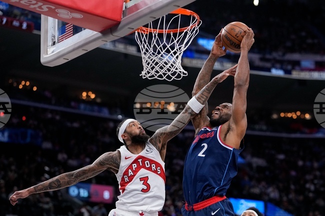 Raptors Clippers Basketball