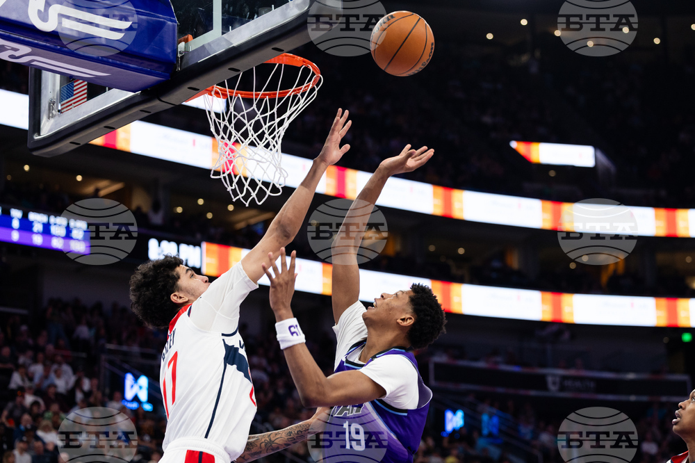 Wizards Jazz Basketball