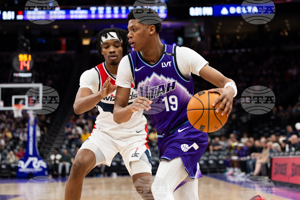 Wizards Jazz Basketball