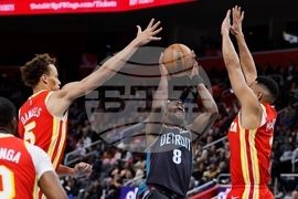 Hawks Pistons Basketball