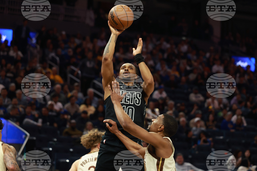 Nets Warriors Basketball