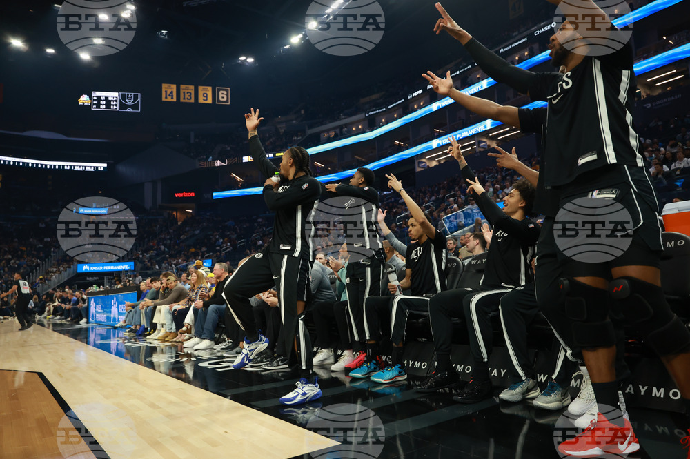 Nets Warriors Basketball