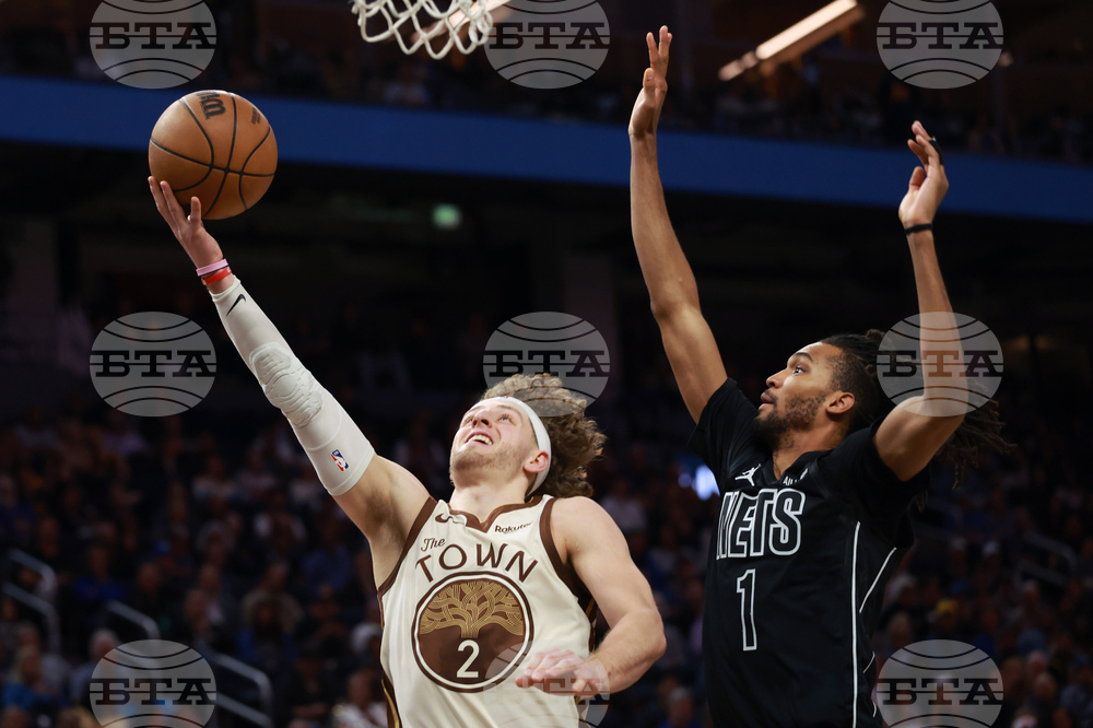 Nets Warriors Basketball