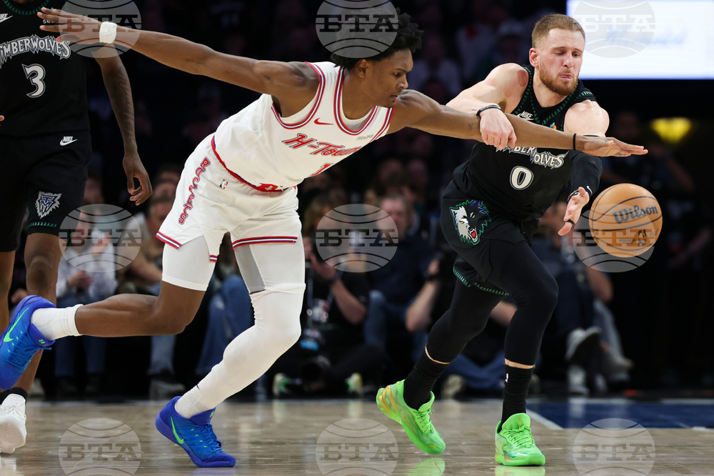 Rockets Timberwolves Basketball