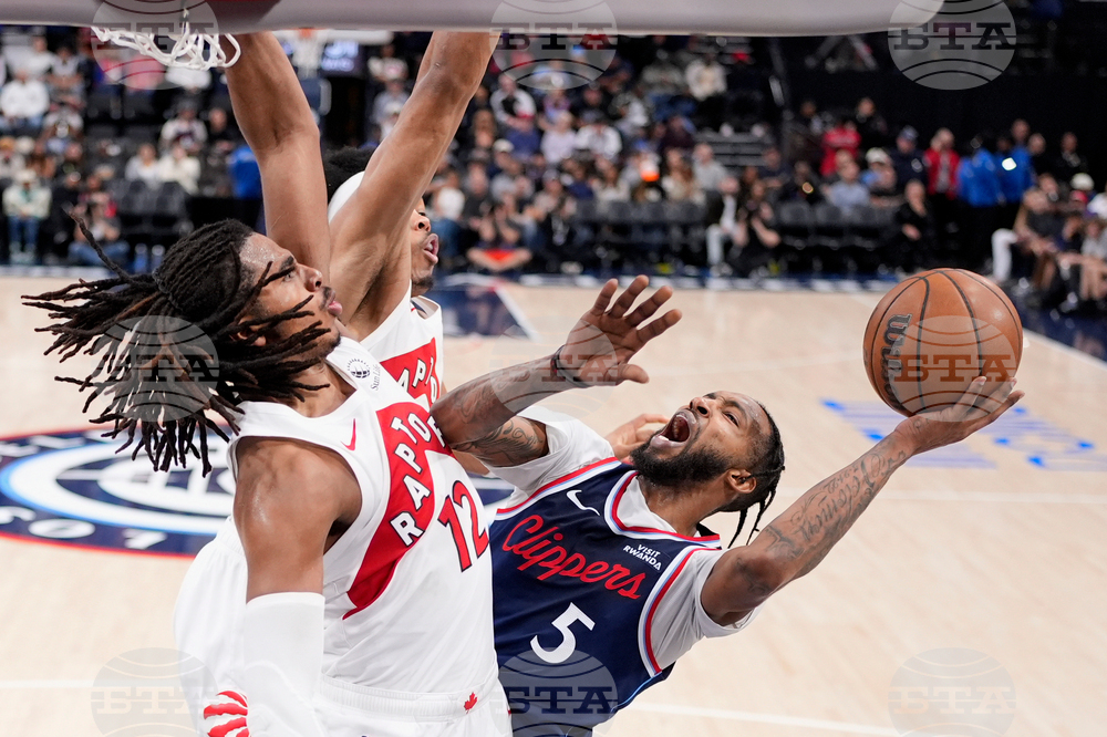 Raptors Clippers Basketball