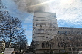 Разград - пожар - покрив - Община