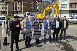 Кърджали - улици - ремонт - първа копка