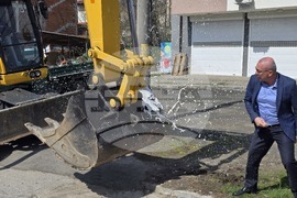 Кърджали - улици - ремонт - първа копка