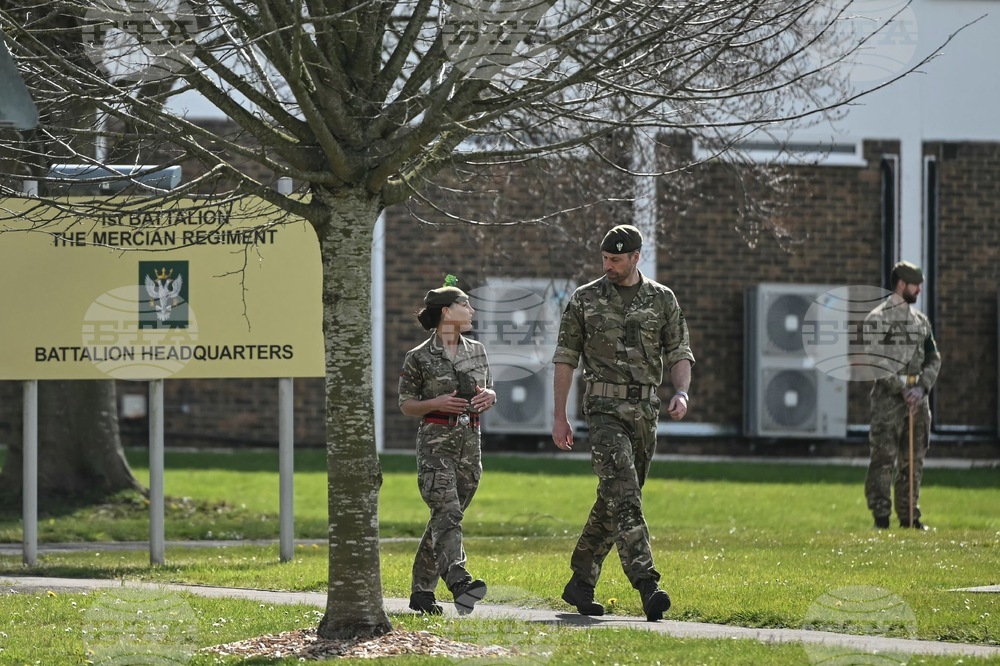 Britain Royals Military