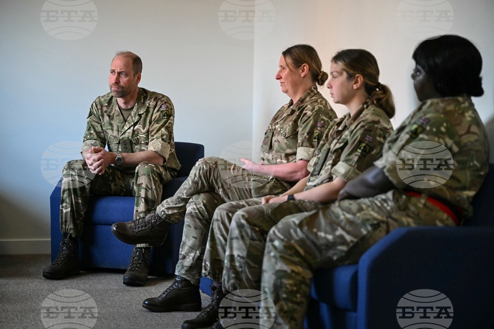 Britain Royals Military