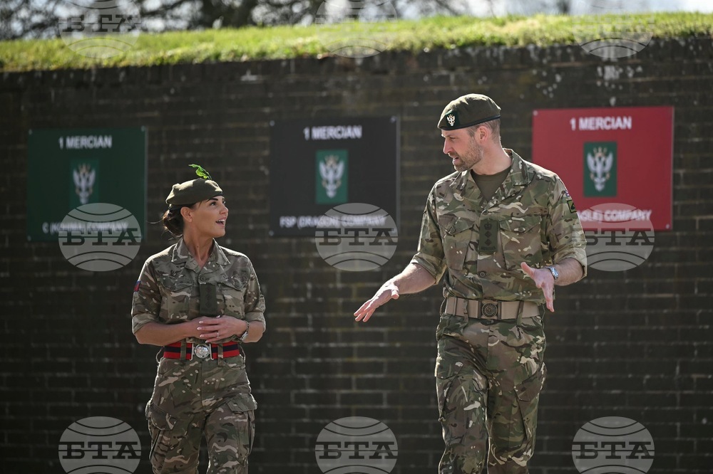 Britain Royals Military