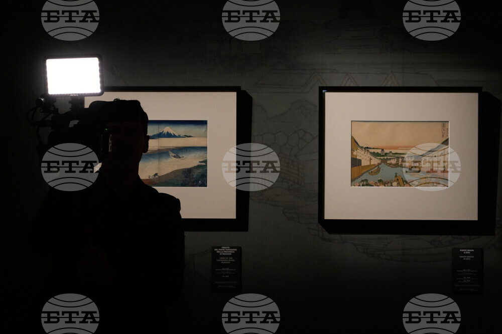 Italy Japan Art Hokusai Exhibit