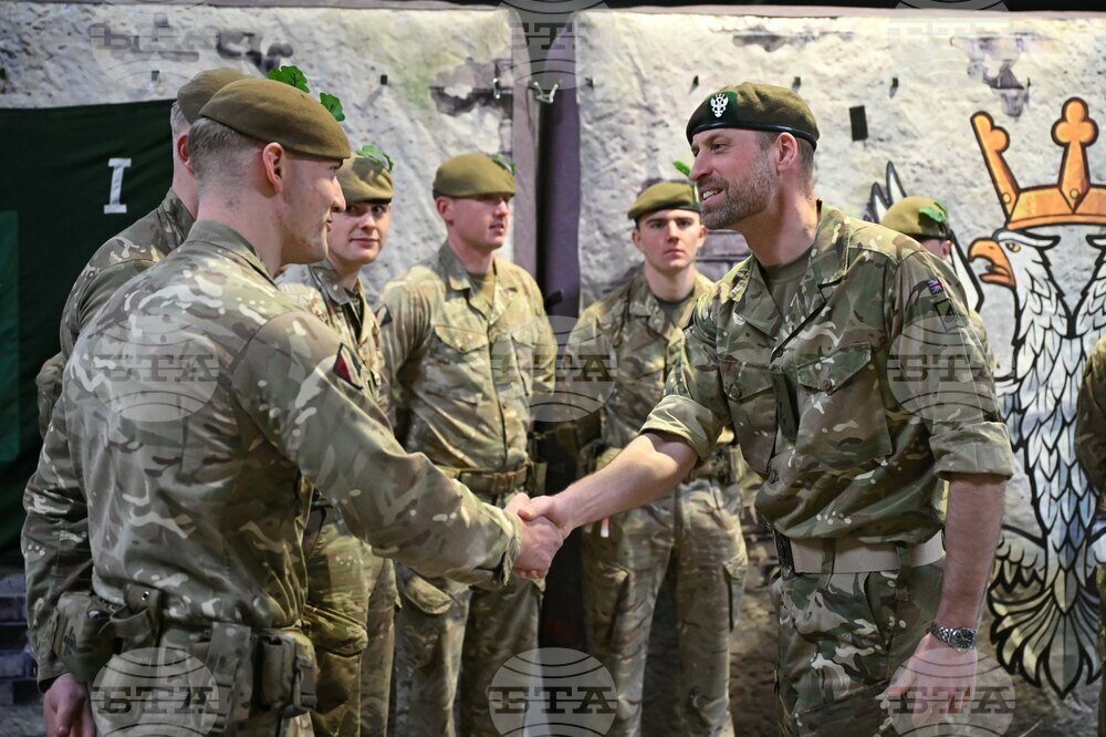 Britain Royals Military