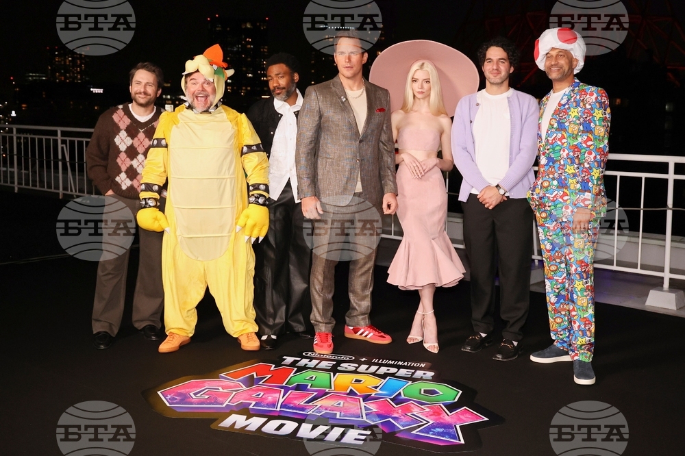 Japan The Super Mario Galaxy Movie Photo Call