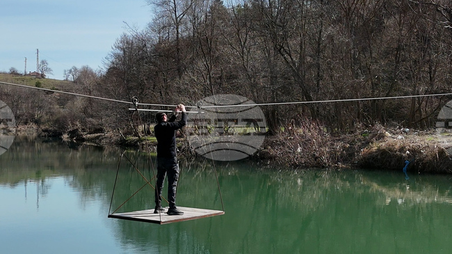 Село Средногорци - въжена платформа - инициатива