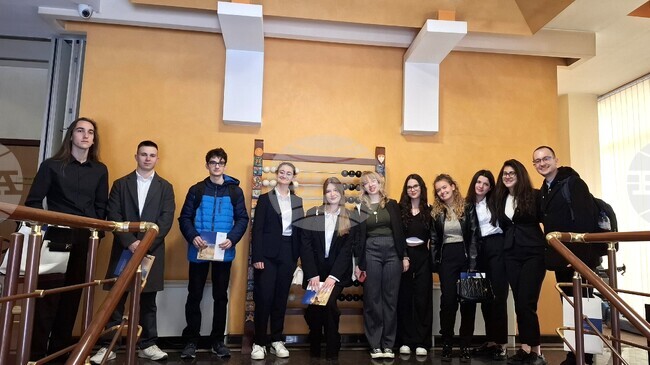 Ученици от Националната търговска гимназия в Пловдив се запознаха с работата на Сметната палата