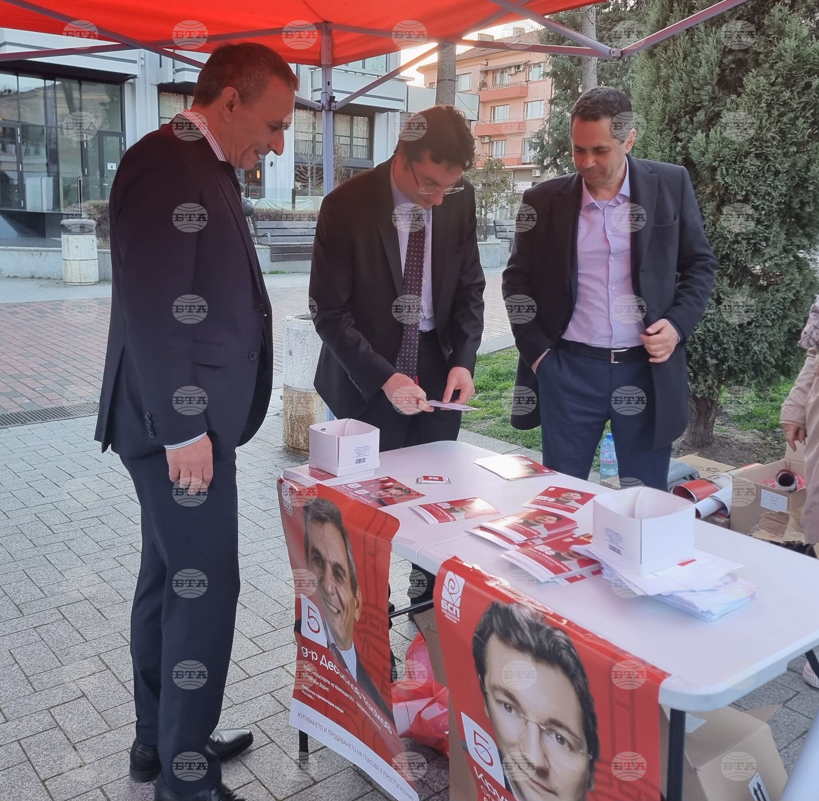 Варна - Коалиция "БСП - Обединена левица" - предизборна кампания