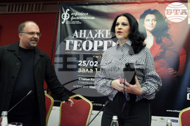 Анджела Георгиу - пресконференция