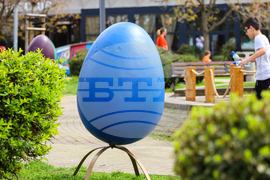 Бургас - Великденска украса