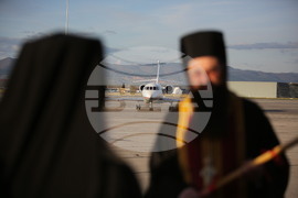 Благодатен огън - посрещане