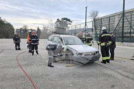 Свищов - учебна евакуация - демонстрация