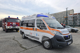 Свищов - учебна евакуация - демонстрация